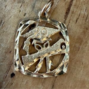 ArtCarved 10K Gold Graduation Diploma Charm 1989 SIZE OS